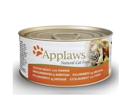 Applaws Cat Conserva Piept Pui Cu Dovlecel 156 g