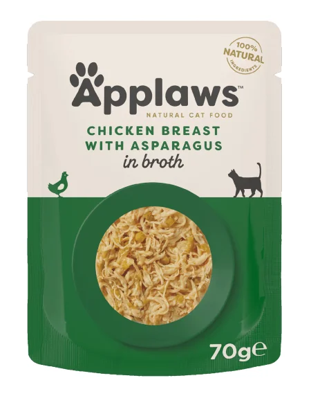 Applaws Cat Plic Piept Pui Cu Sparanghel 70 g
