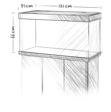 Juwel Acvariu Led Rio 350 Negru