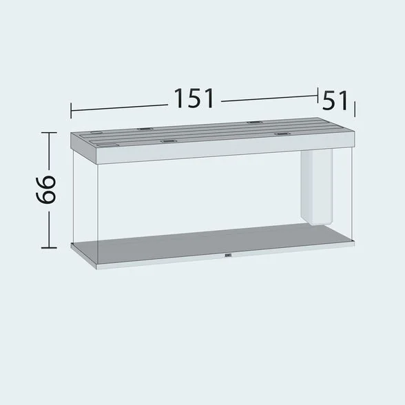 Juwel Acvariu Led Rio 450 Natur