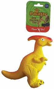 Paiatze Dog Dinozaur Galben Latex 0357/ 2527