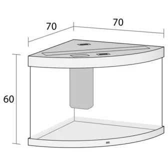 Juwel Acvariu Led Trigon 190 Natur
