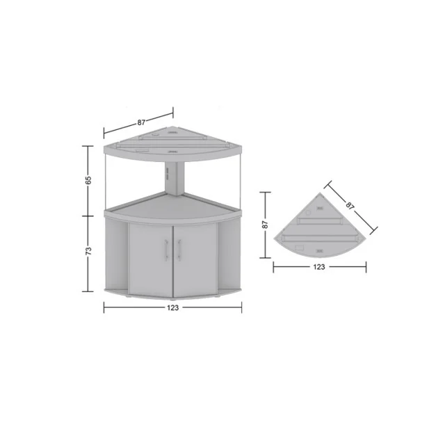 Juwel Acvariu Led Trigon 350 Alb