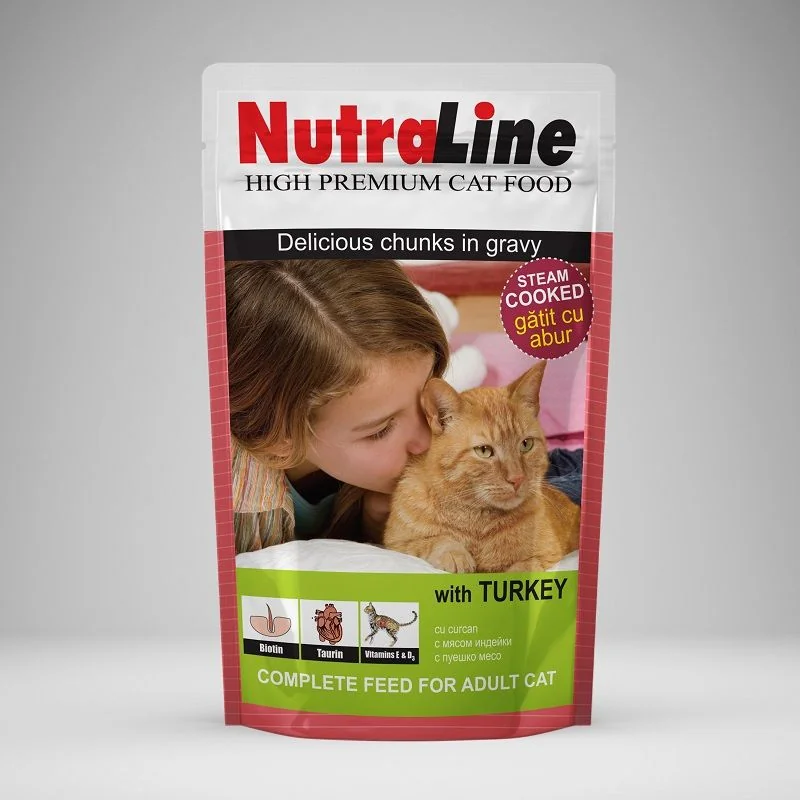 Nutraline Cat Plic Classic Curcan 100 g