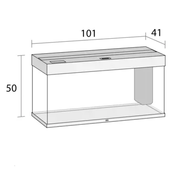 Juwel Acvariu Led Rio 180 Alb