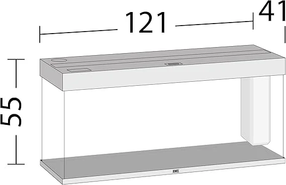 Juwel Acvariu Led Rio 240 Alb