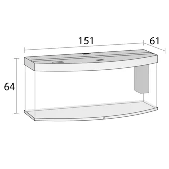 Juwel Acvariu Led Vision 450 Alb
