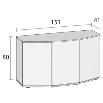 Juwel Masa Vision 450 Alb SBX