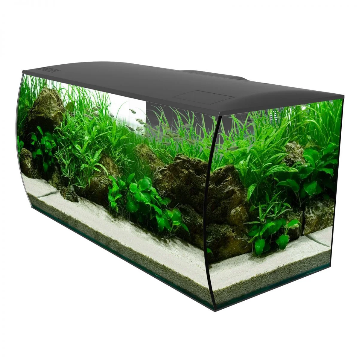 Fluval Acvariu Flex Negru 123 L