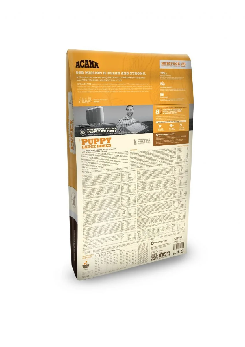 Acana Dog Heritage Junior Talie Mare 17 kg