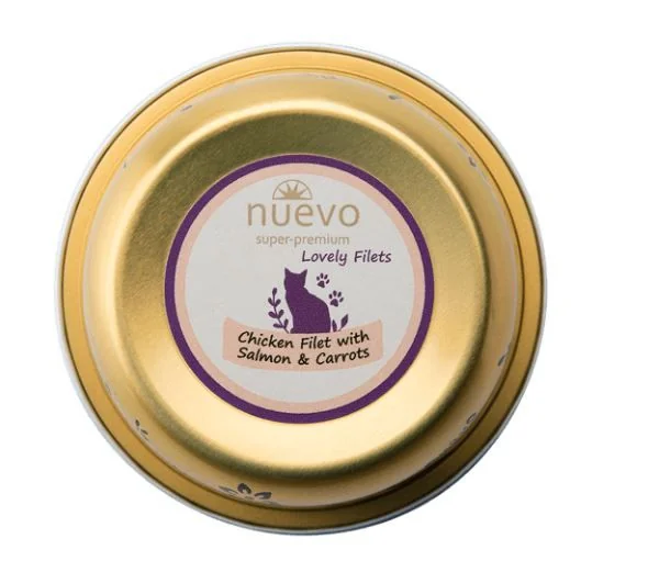 Nuevo Cat Bol File Pui Somon 85 g
