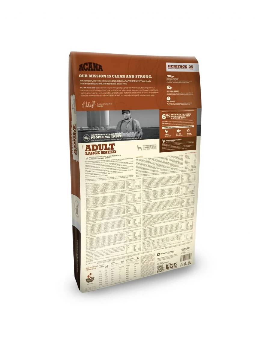 Acana Dog Heritage Adult Talie Mare Pui 17 KG