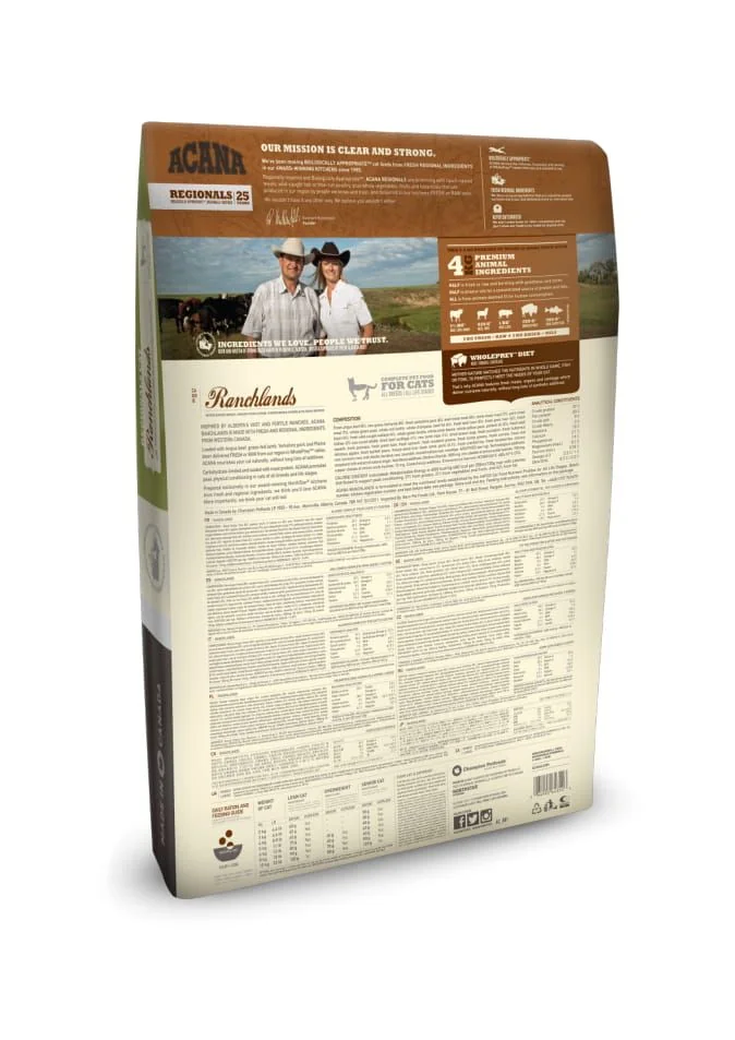 Acana Dog Ranchlands Vita/Miel/Porc 11.4 kg