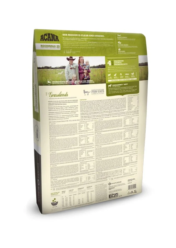 Acana Cat Grasslands Pasare 4.5 kg