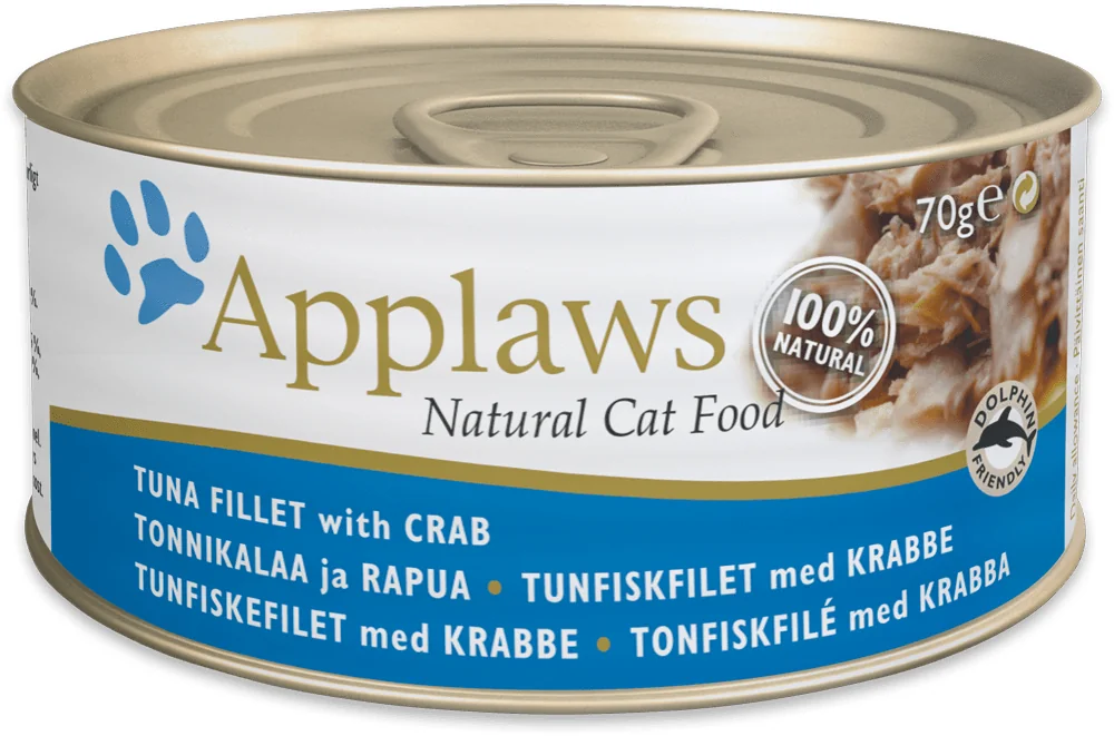 Applaws Cat Cons File Ton & Crab 70 g