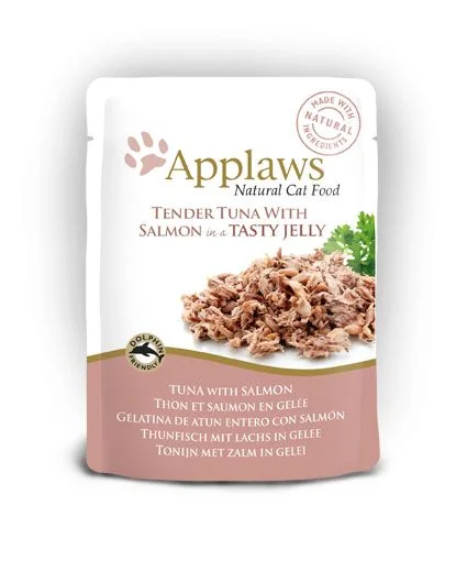 Applaws Cat Plic File Ton Cu Somon In Aspic 70 g
