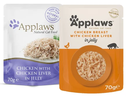 Applaws Cat Plic Piept Pui Si Ficat In Aspic 70 g