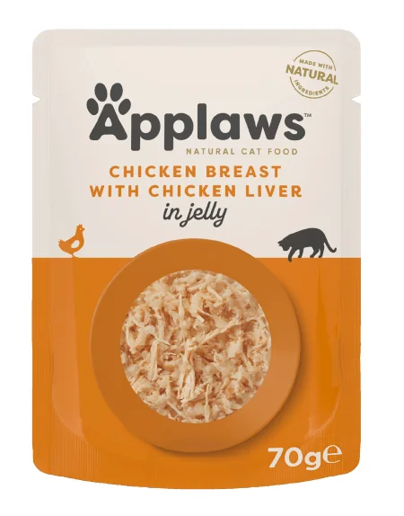 Applaws Cat Plic Piept Pui Si Ficat In Aspic 70 g