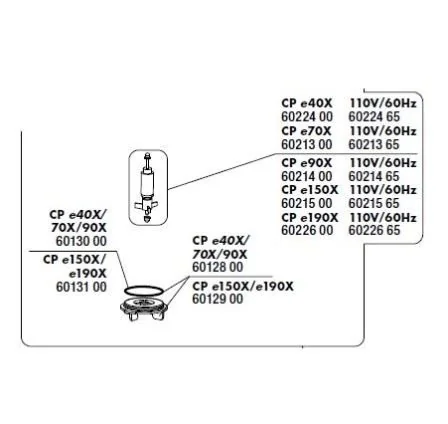 JBL Rotor Filtru CP E1500 6010800