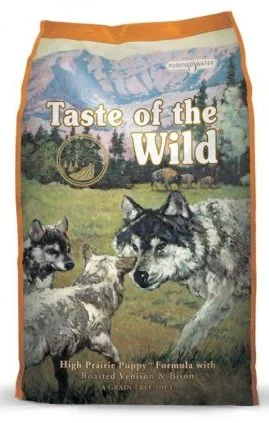 Taste of the Wild High Prairie Puppy Bizon/Vanat 12,2 kg