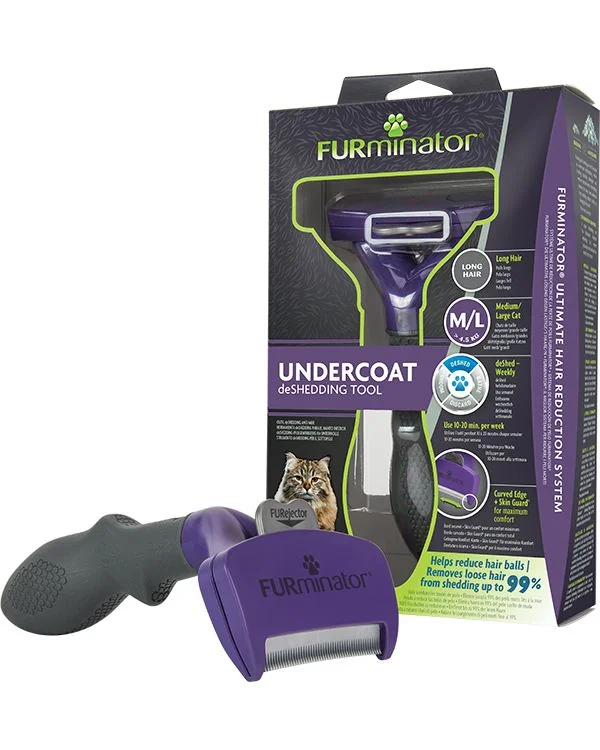 Furminator Perie Pisica Par Lung M/L 691662