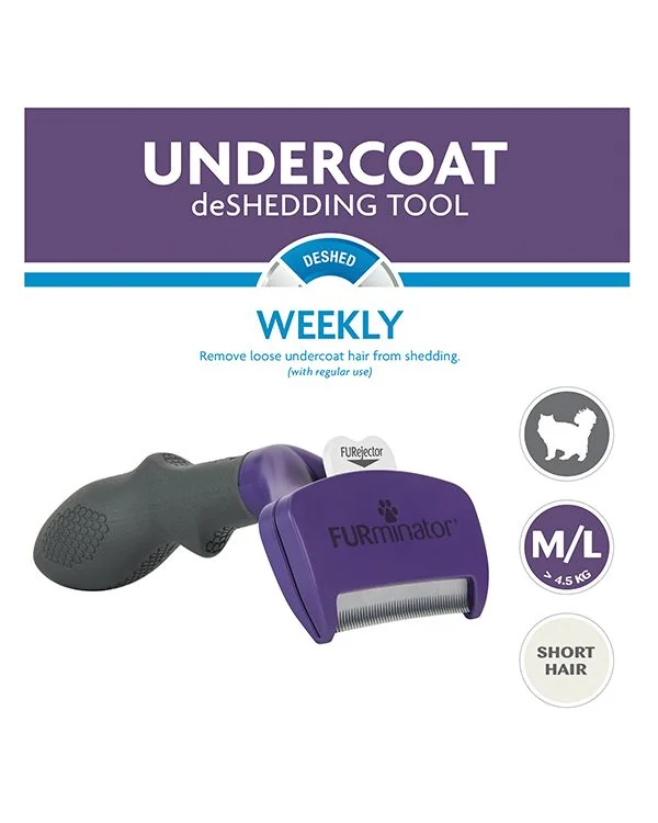 Furminator Perie Pisica Par Scurt M/L 691661