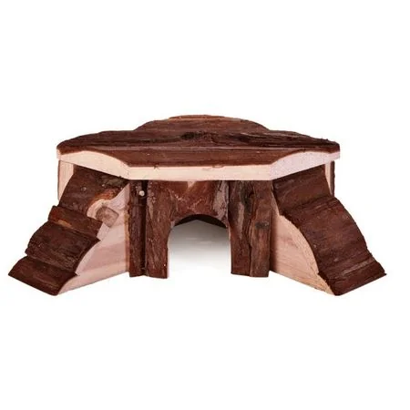 Trixie Casuta Lemn Hamster Cu Rampa 21x7x19 cm