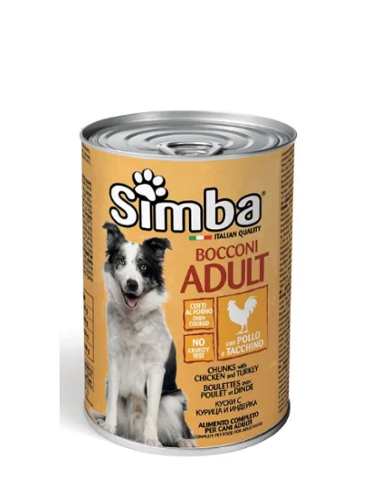 Simba Dog Conserva Pui/Curcan 415 g