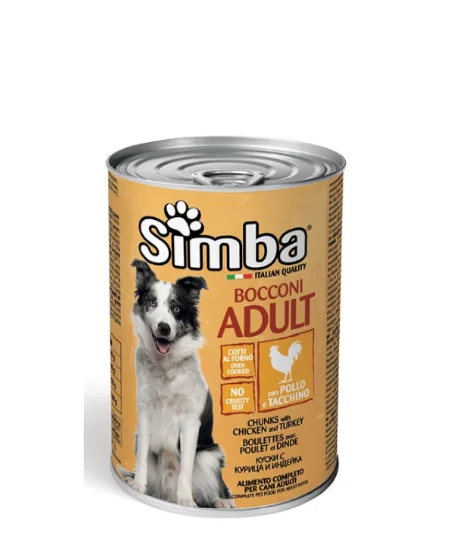 Simba Dog Conserva Pui/Curcan 415 g