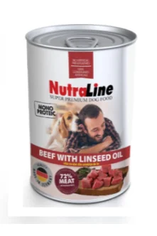 Nutraline Dog Conserva Adult Monoprotein Vita Ulei de In 400 g