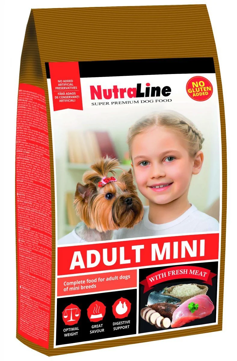 Nutraline Dog Adult Mini 1 kg