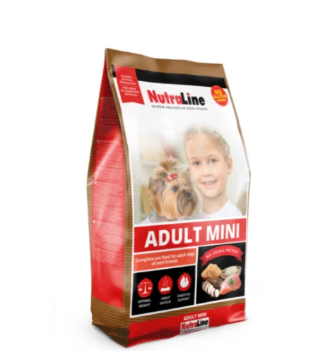 Nutraline Dog Adult Mini 1 kg