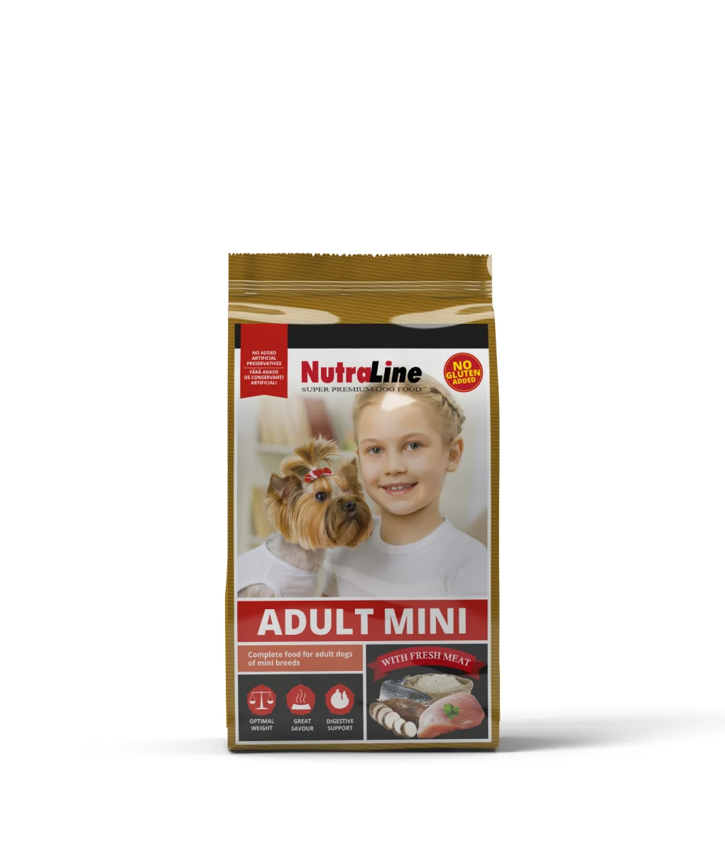 Nutraline Dog Adult Mini 1 kg