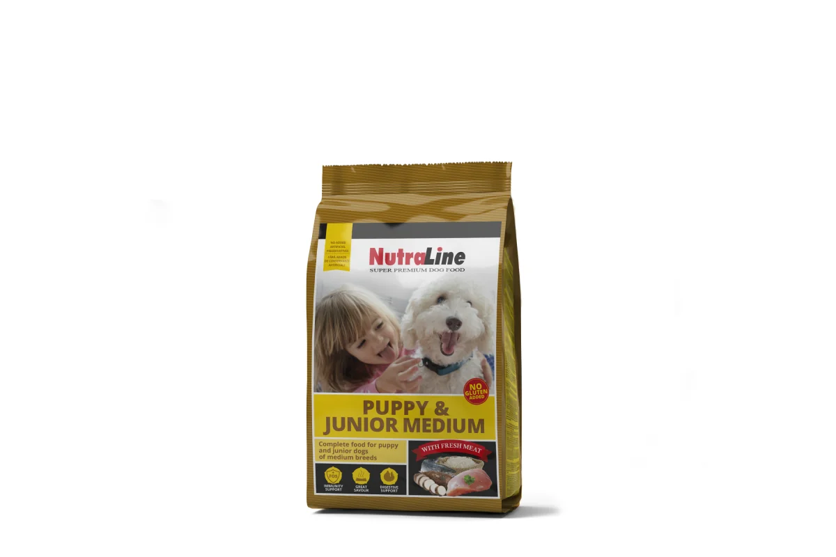 Nutraline Dog Puppy & Junior Medium 3 Kg K