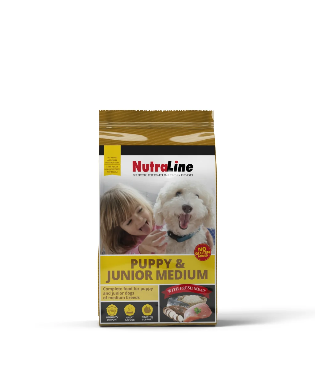 Nutraline Dog Puppy & Junior Medium 3 Kg K