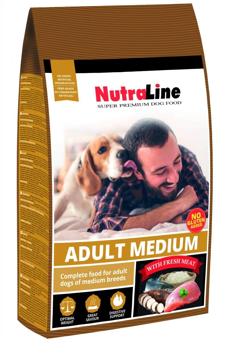Nutraline Dog Adult Medium 3 kg K