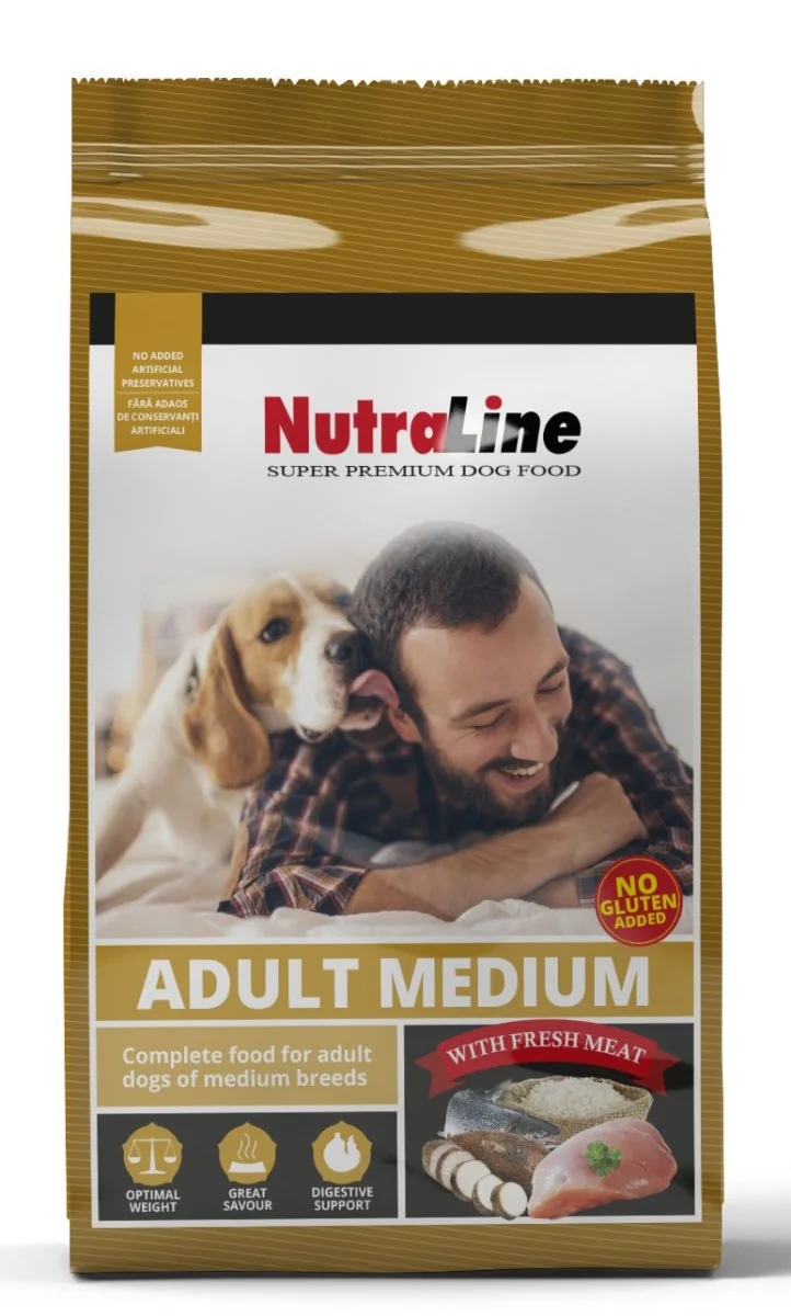 Nutraline Dog Adult Medium 3 kg K