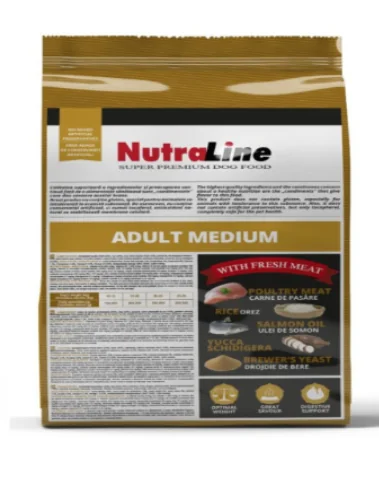 Nutraline Dog Adult Medium 3 kg K