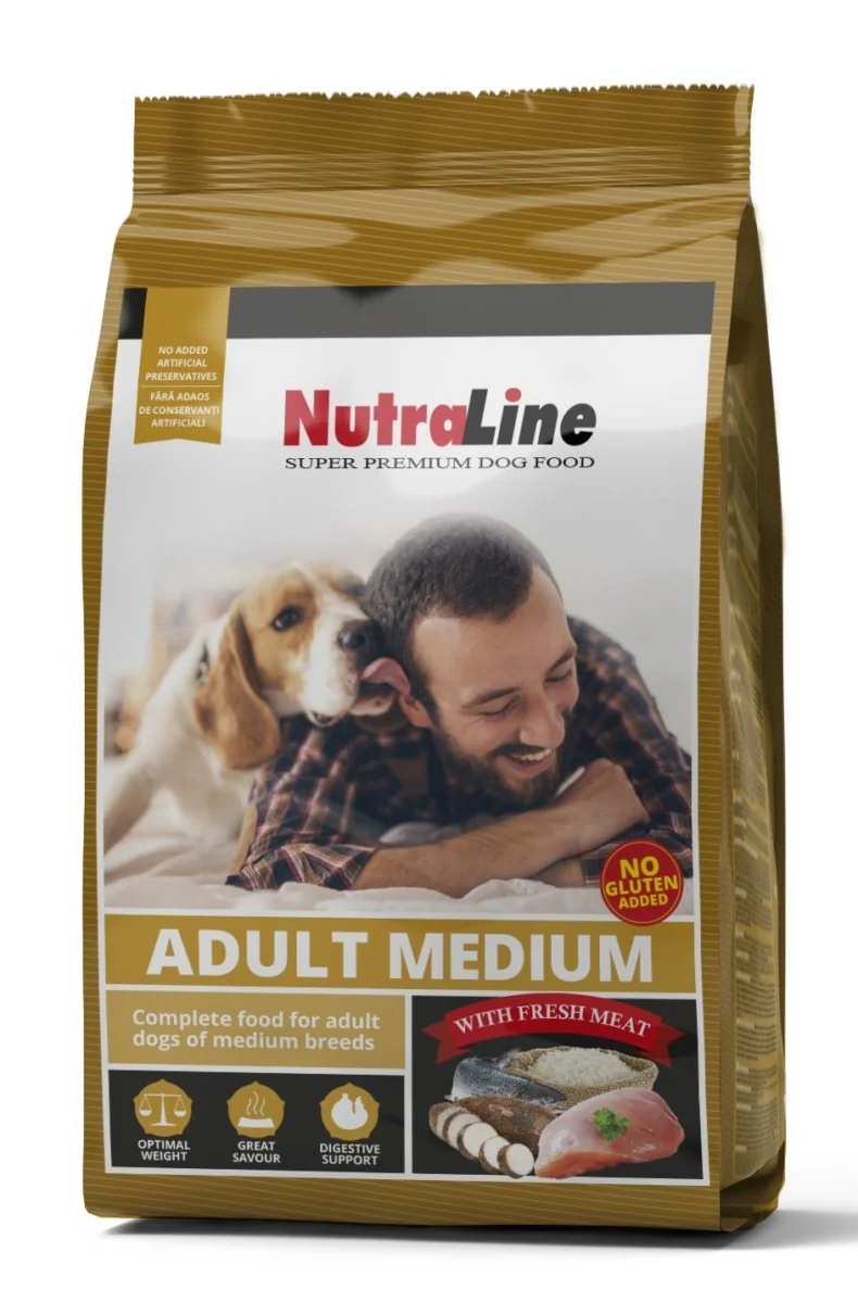 Nutraline Dog Adult Medium 3 kg K
