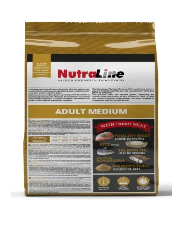 Nutraline Dog Adult Medium 3 kg K