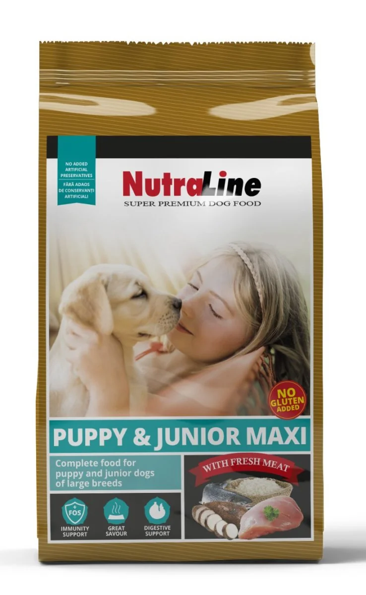 Nutraline Dog Puppy & Junior Maxi 3 Kg