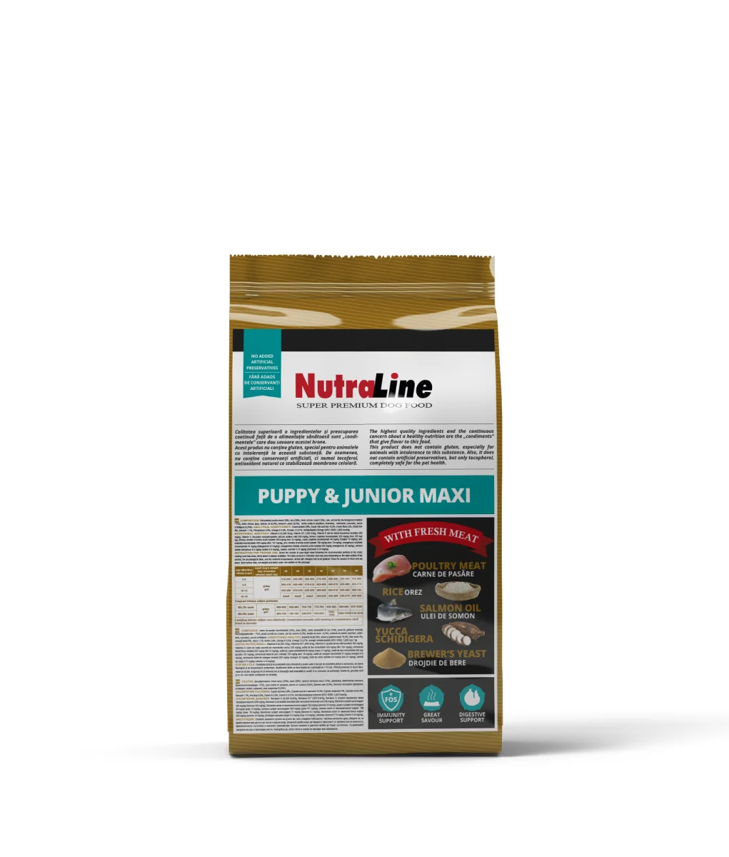 Nutraline Dog Puppy & Junior Maxi 3 Kg