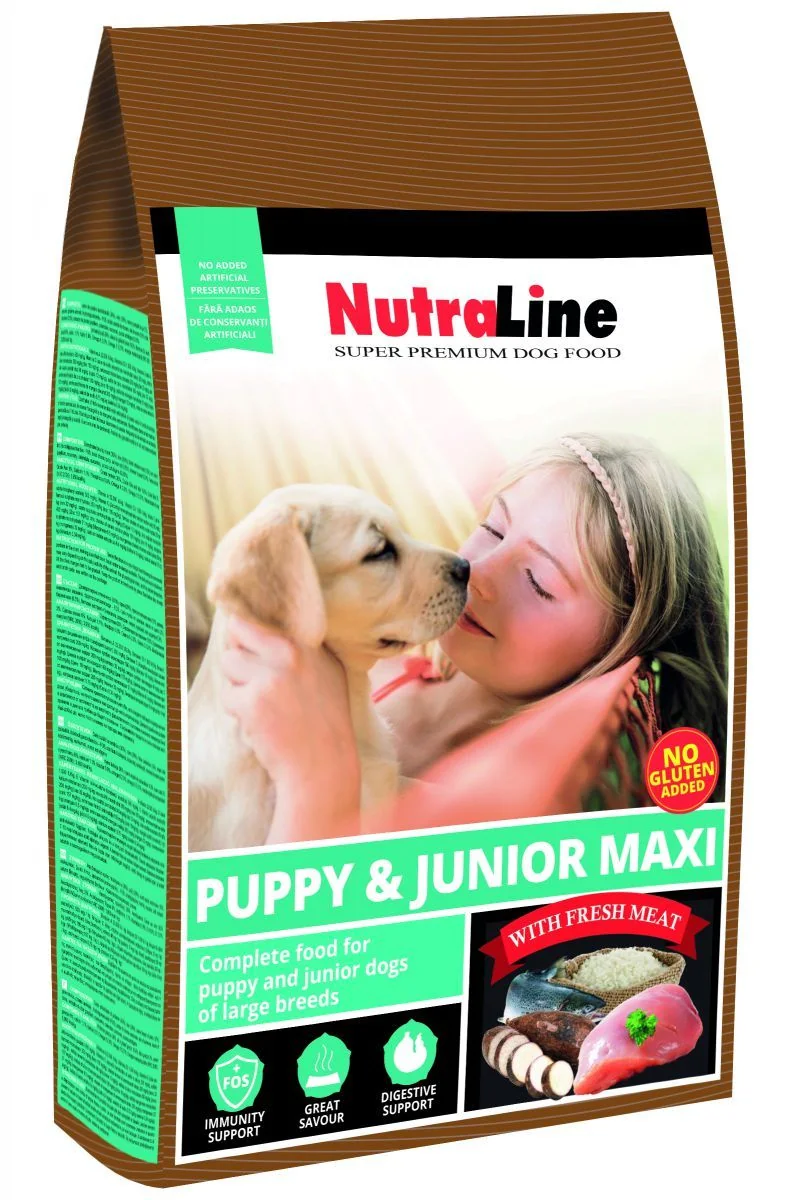 Nutraline Dog Puppy & Junior Maxi 3 Kg