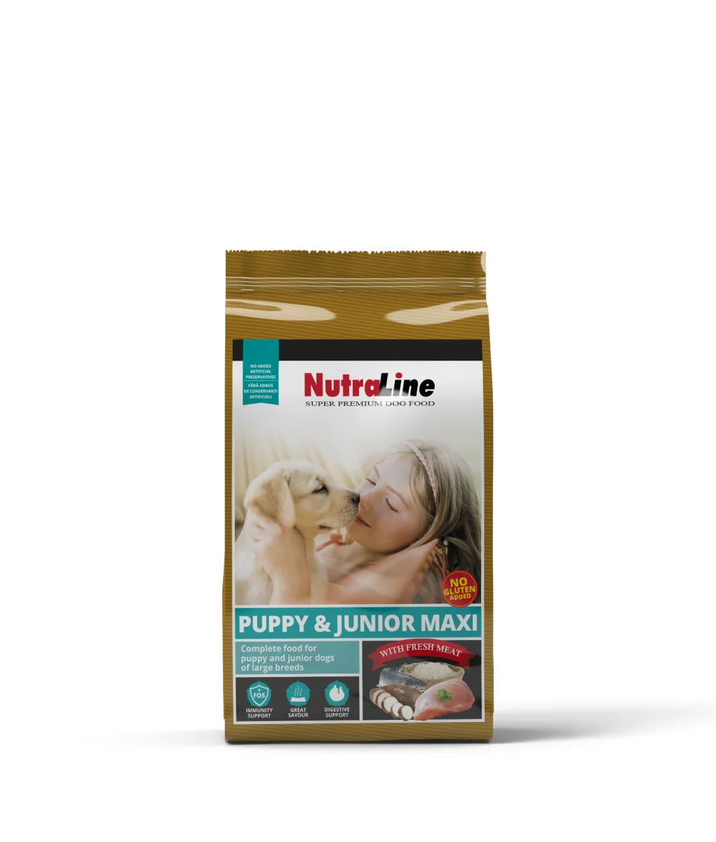 Nutraline Dog Puppy & Junior Maxi 3 Kg