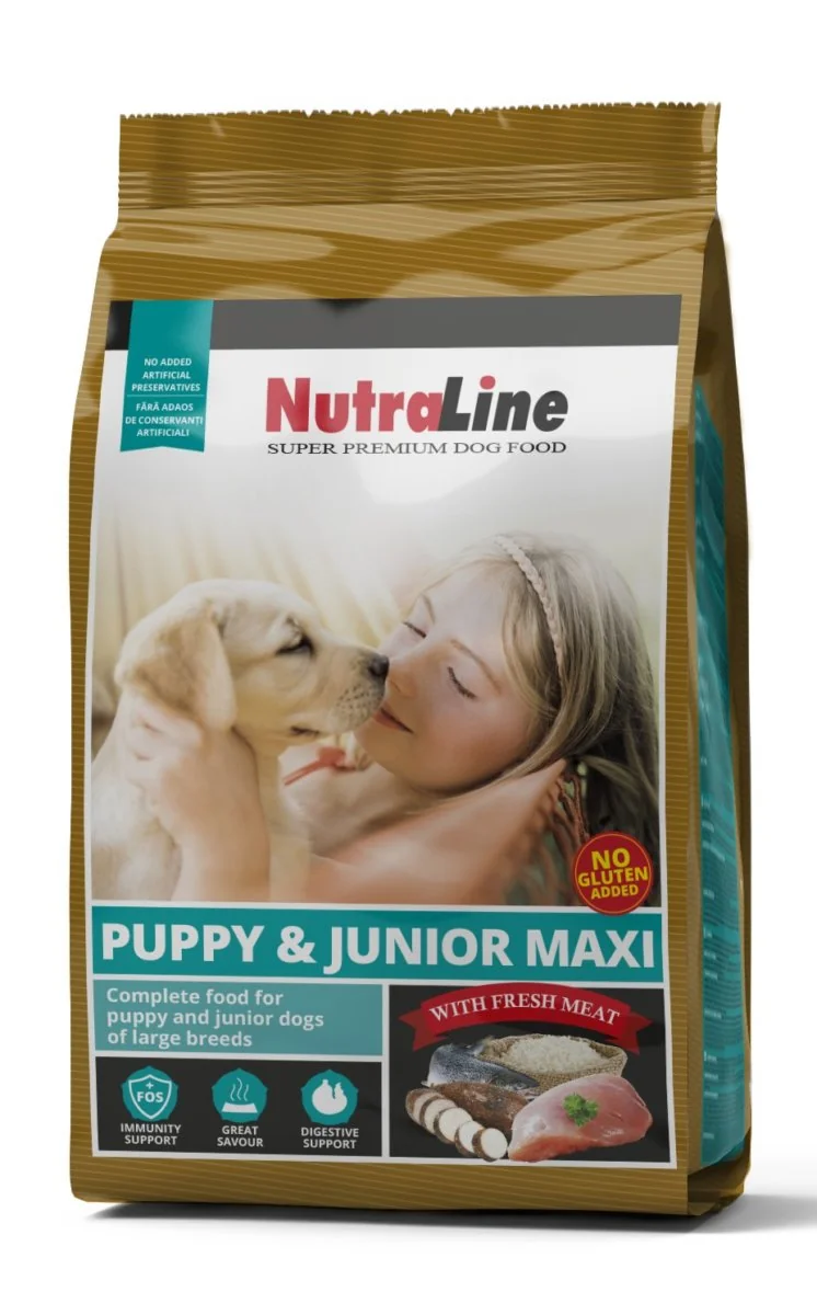 Nutraline Dog Puppy & Junior Maxi 3 Kg