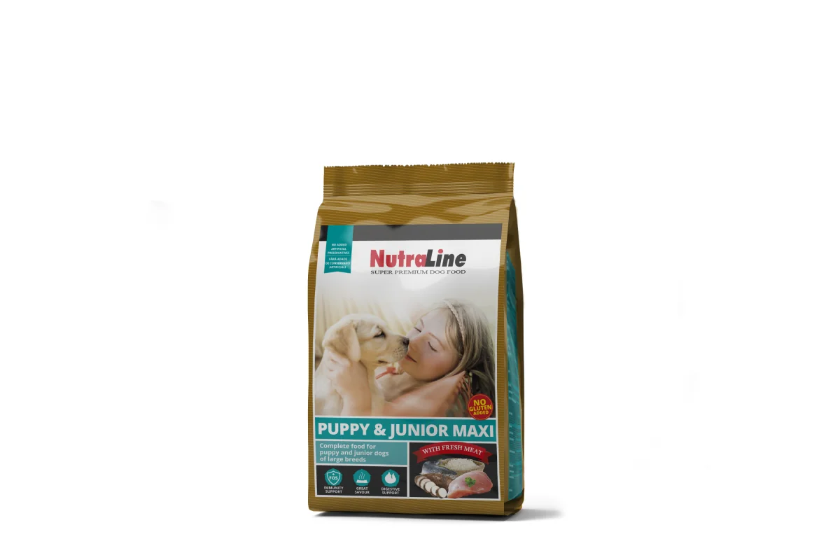 Nutraline Dog Puppy & Junior Maxi 3 Kg