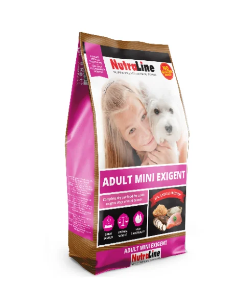 Nutraline Dog Adult Mini Exigent 1 kg