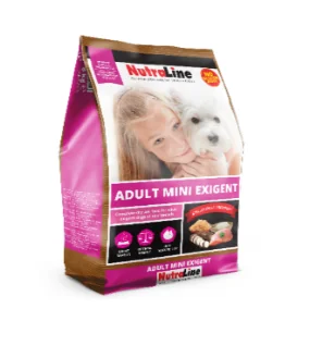 Nutraline Dog Adult Mini Exigent 1 kg