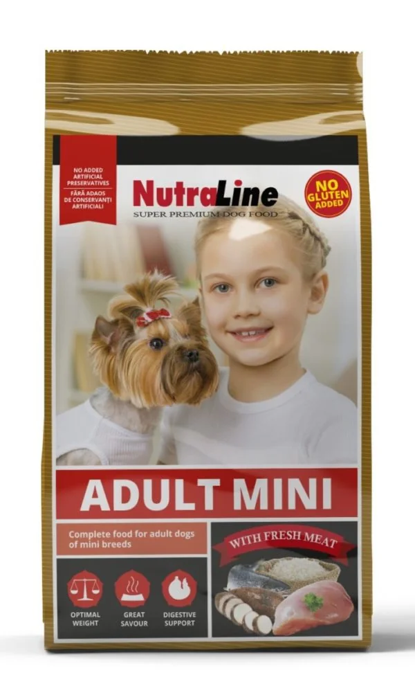 Nutraline Dog Adult Mini Exigent 1 kg