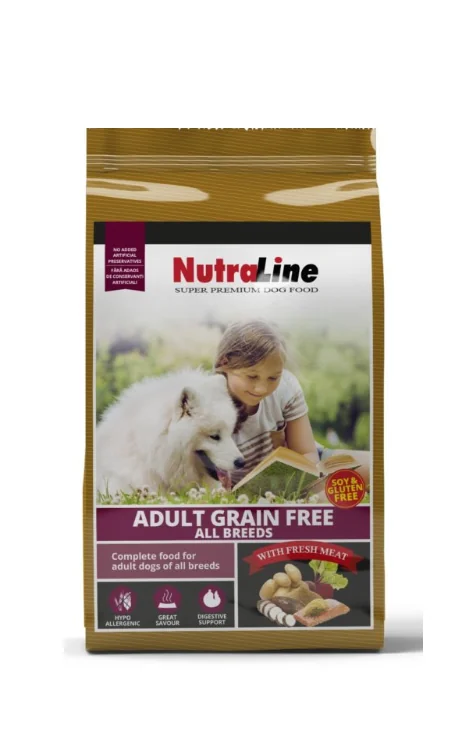 Nutraline Dog Adult Grain Free 3 kg